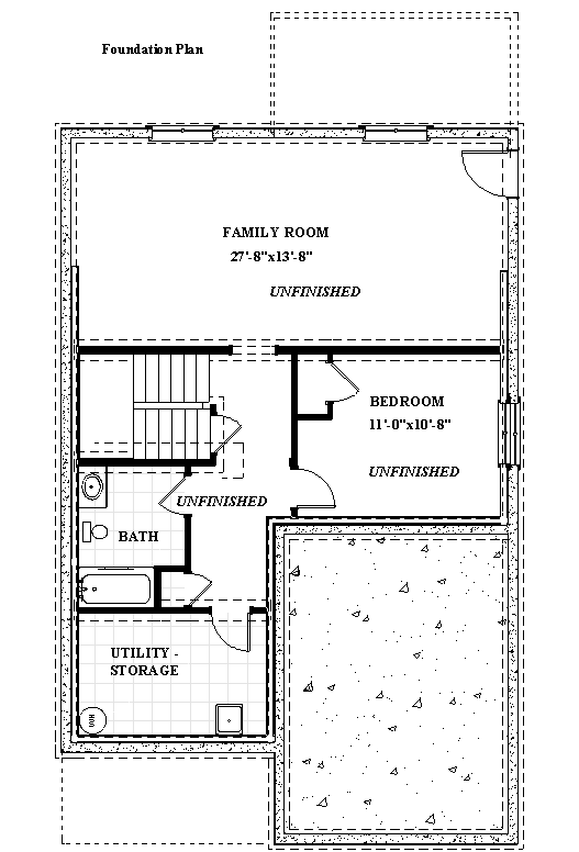 The Hampton floor plan 3