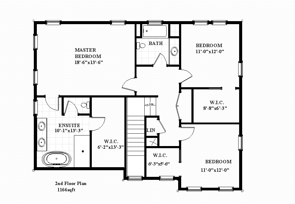 The Newcastle floor plan 2