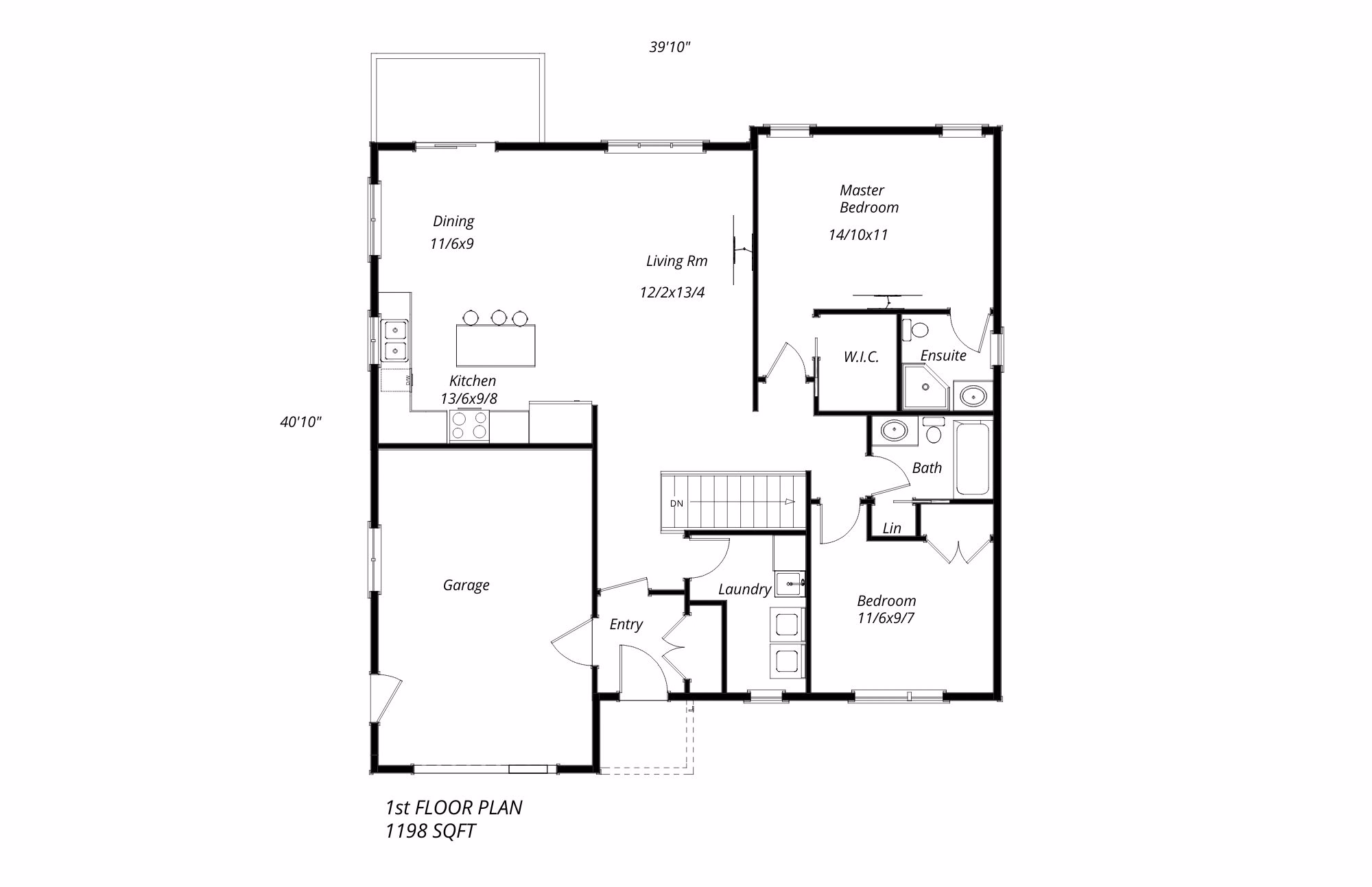 The Salisbury floor plan 1