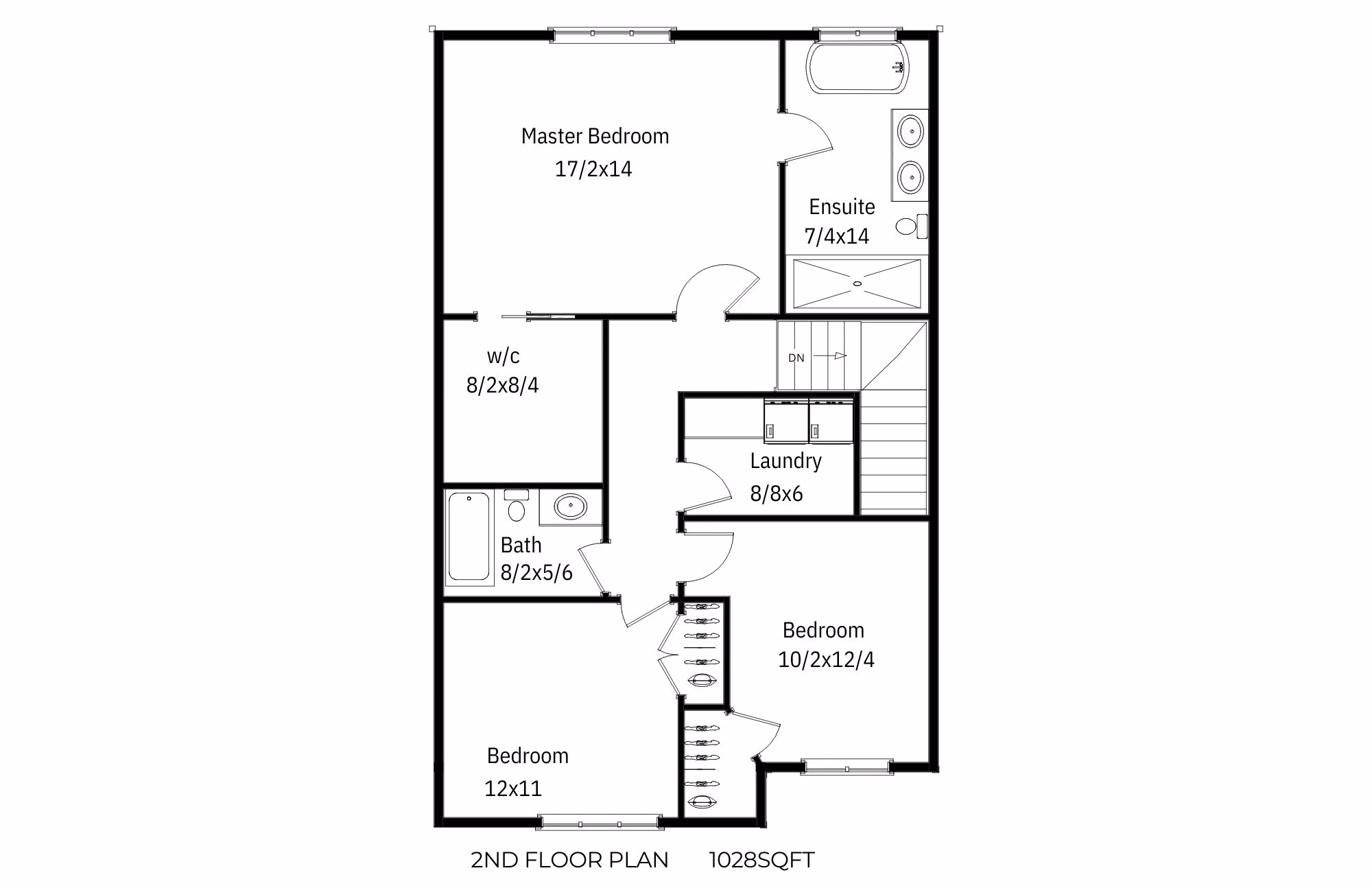 The Whitby floor plan 2