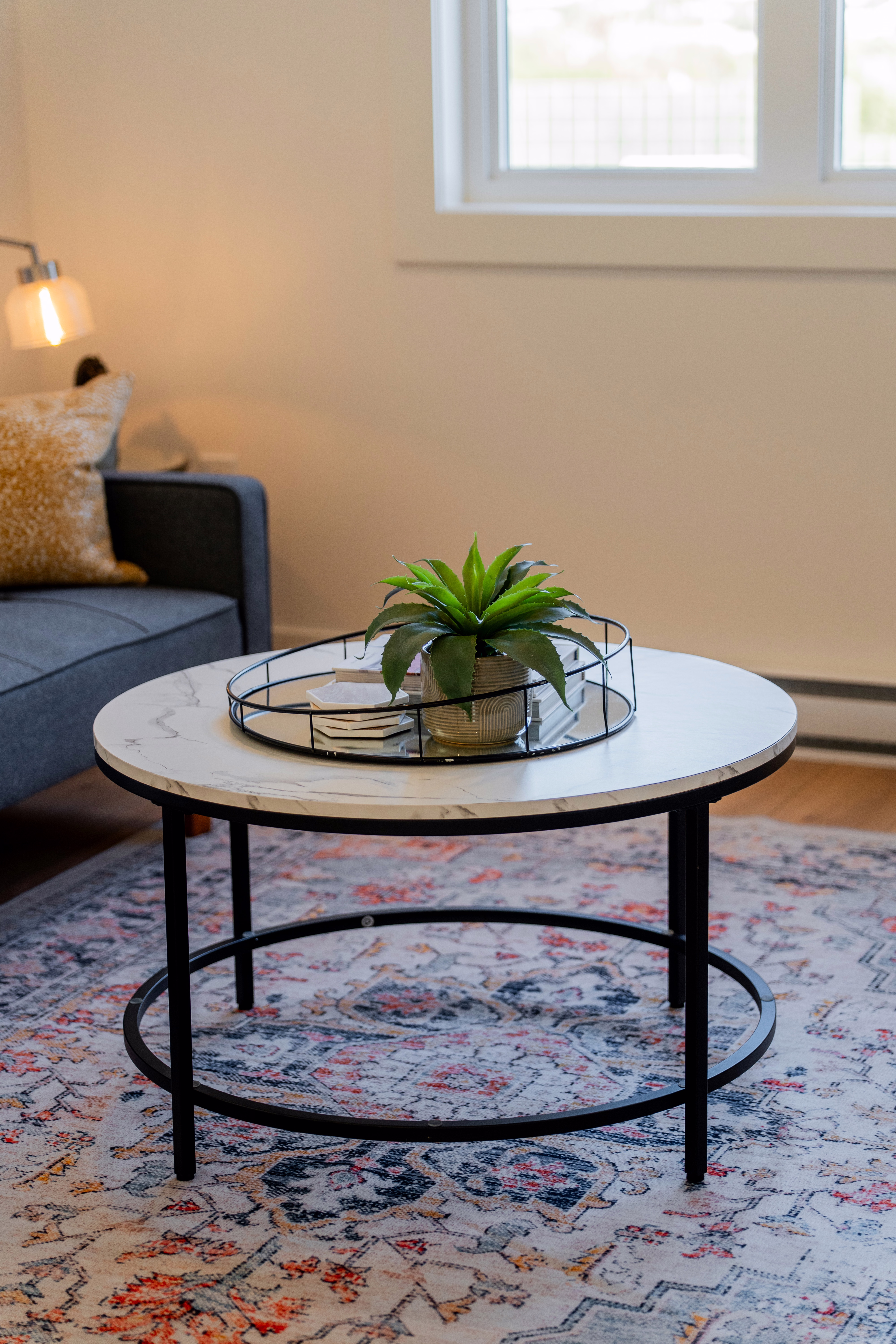 The Bakeapple — Living room table and soft furnishings